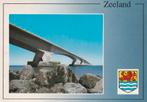 ZEELAND Zeelandbrug met Wapen, Verzamelen, Ansichtkaarten | Nederland, Verzenden, 1980 tot heden, Gelopen, Zeeland
