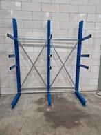 Blauw stalen stelling, Zakelijke goederen, Kantoor en Winkelinrichting | Magazijn, Stelling en Opslag, Ophalen of Verzenden