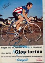 Poster GIOS Torino Roger De Vlaeminck Brooklyn, Ophalen of Verzenden, Zo goed als nieuw, Overige sporten, Poster, Plaatje of Sticker