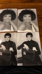 Liza Minelli Shirley Bassey 4 promo foto’s, Ducoso, Ophalen of Verzenden, Zo goed als nieuw, Foto of Kaart