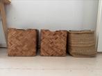 3 opbergmanden (geschikt voor IKEA Kallax kasten), Huis en Inrichting, Ophalen, Overige materialen, Mand, Vierkant