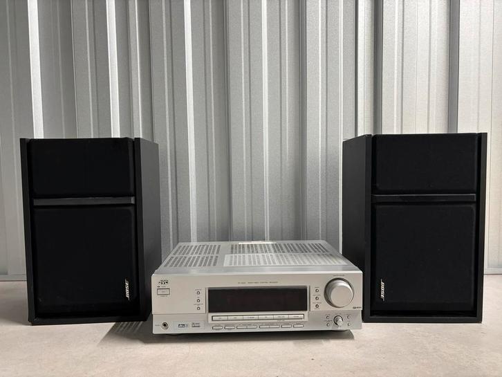 JVC RX-5052S Stereo Receiver + Bose 301 Series III, Audio, Tv en Foto, Versterkers en Receivers, Gebruikt, Stereo, 120 watt of meer