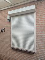 Elektrisch rolluik wit 111x143, Doe-het-zelf en Verbouw, Rolluiken, Ophalen, Gebruikt, 100 tot 150 cm, Wit