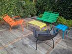 Fermob Luxembourg loungeset / tuinset, Ophalen, 4 zitplaatsen, Gebruikt, Aluminium