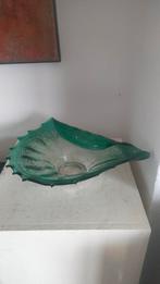 2689 vintage design modernist anemoon glazen schaal, Ophalen of Verzenden, Glas