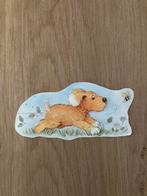 3D plaatje hond rennen, Ophalen of Verzenden, Nieuw