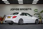 Mercedes-Benz C-klasse 180 Business Solution, Auto's, Mercedes-Benz, Automaat, Euro 6, Leder en Stof, Wit