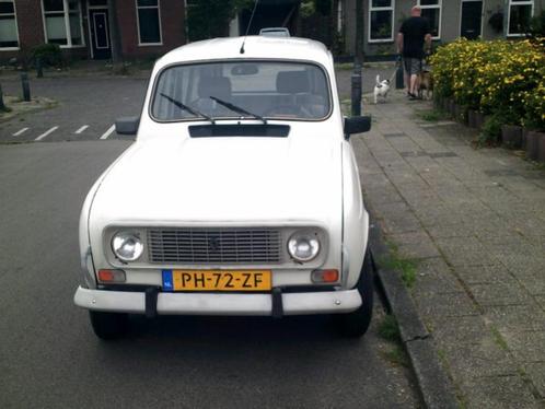 Renault 4 1.1 GTL 1986 Wit, Auto's, Renault, Particulier, Overige modellen, Benzine, Euro 1, Hatchback, Handgeschakeld, Origineel Nederlands