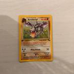Pokemon aerodactyl prerelease kaart first edition, Hobby en Vrije tijd, Verzamelkaartspellen | Pokémon, Ophalen of Verzenden, Zo goed als nieuw