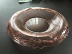 Oud roze glazen schaal, Ophalen of Verzenden