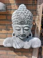 Betonnen Boeddhabeeld voor Tuin of Interieur, Ophalen, Zo goed als nieuw, Beton, Boeddhabeeld