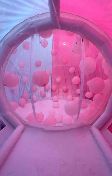 Te huur: Bubble House & Bubble House Gender Reveal pakket beschikbaar voor biedingen