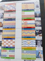Nederlandse postzegels blok twaalf provincies uit  2002, Postzegels en Munten, Postzegels | Nederland, Ophalen of Verzenden