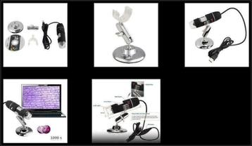 Dennis Gadgets : 1000 X 8 LED  digitale microscoop-endoscoop beschikbaar voor biedingen