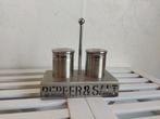 Peper en zoutstel / peper zoutstel / rvs peper en zoutstel, Ophalen, Zo goed als nieuw