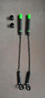 2 hangers / swingers groen, Watersport en Boten, Hengelsport | Karpervissen, Ophalen of Verzenden, Zo goed als nieuw, Overige typen