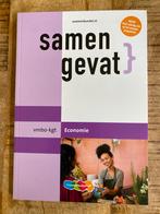 Samengevat, Economie vmbo-kgt 2024-2025, Ophalen of Verzenden, Zo goed als nieuw, VMBO, Economie