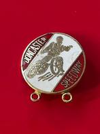 Emaille Speldje Speedway Doncaster Motorsport, Verzenden, Gebruikt, Sport, Speldje of Pin