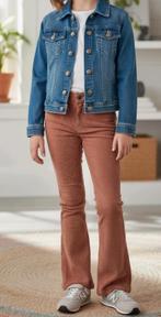 Hippe flair broek, corduroy maat 134, verstelbaar taille, Ophalen of Verzenden, Zo goed als nieuw, Meisje, Broek