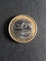 042: 1 Euromunt in nieuwstaat Finland 2001, Postzegels en Munten, Munten | Europa | Euromunten, Verzenden, Finland, 1 euro, Losse munt
