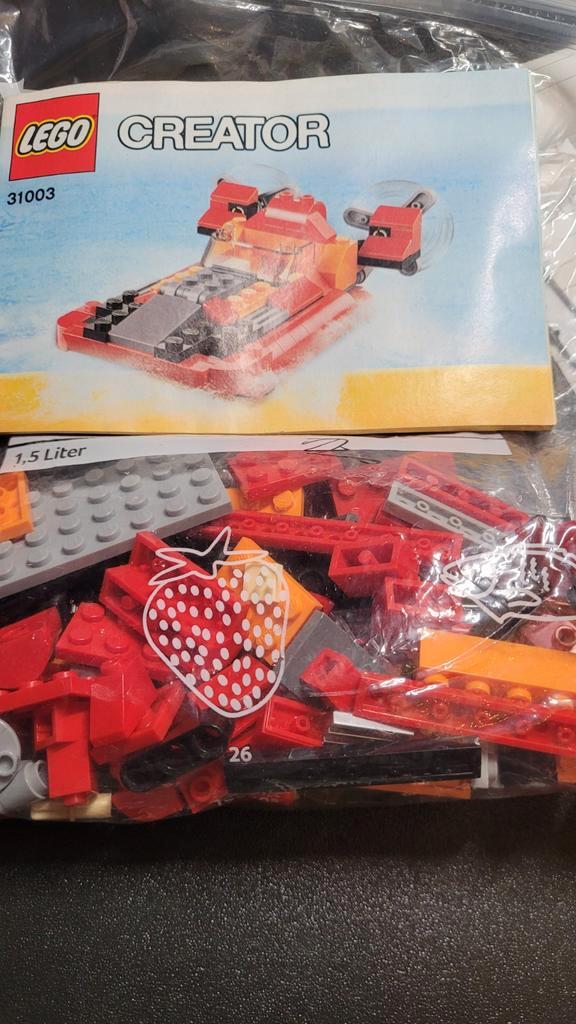 Lego Sets - Creator, Racers - Losse Stenen, Kinderen en Baby's, Speelgoed | Duplo en Lego, Gebruikt, Lego, Complete set, Ophalen of Verzenden