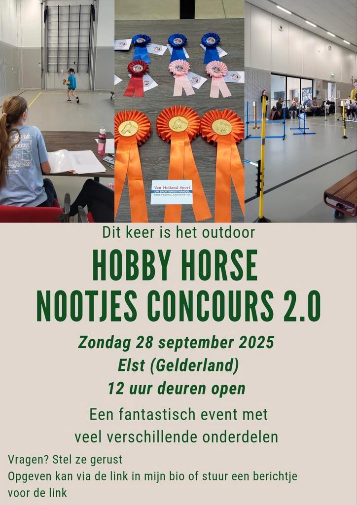 Hobby horse Nootjes Concours 2.0, Hobby en Vrije tijd, Gezelschapsspellen | Overige, Ophalen of Verzenden