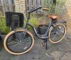 Spirit Carry N3 moederfiets mat grijs, transportfiets, dames, Fietsen en Brommers, Fietsen | Dames | Moederfietsen, Dubbele standaard