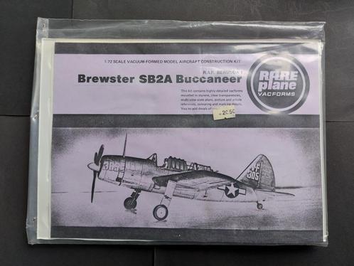 Modelkit Brewster SB2A Buccaneer schaal 1/72 (MB181), Hobby en Vrije tijd, Modelbouw | Vliegtuigen en Helikopters, Nieuw, Vliegtuig