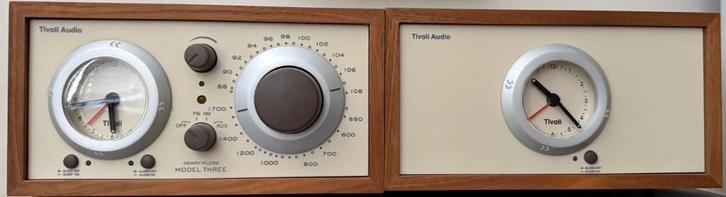 Tivoli Audio Model Three met Dual Alarm Speaker Henri Kloss, Audio, Tv en Foto, Radio's, Zo goed als nieuw, Radio, Ophalen