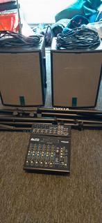 Alto Pro TMX 80 DFX + HK Audio boxen, Muziek en Instrumenten, Versterkers | Keyboard, Monitor en PA, Ophalen, Zo goed als nieuw
