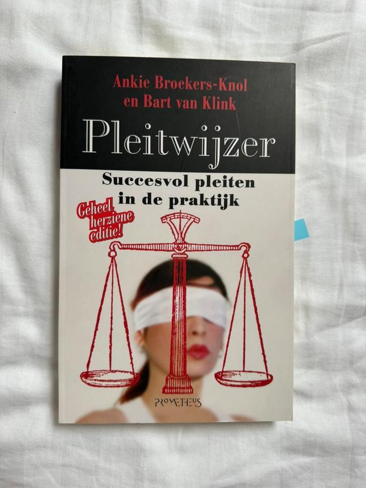 Pleitwijzer, Boeken, Wetenschap, Zo goed als nieuw, Sociale wetenschap, Ophalen of Verzenden