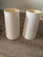Lampenkappen 2 stuks, Ophalen of Verzenden, Gebruikt, Rond, Minder dan 25 cm