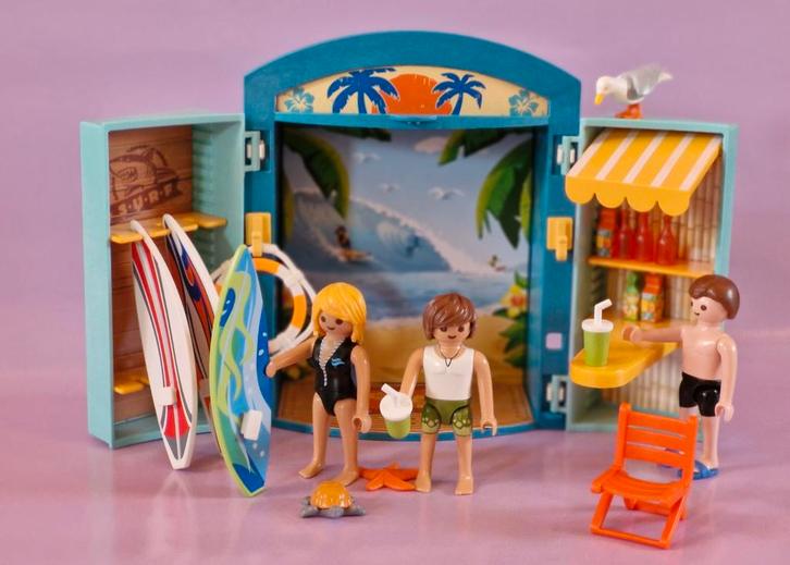 Playmobil city life surfshop 5641, Kinderen en Baby's, Speelgoed | Bouwstenen, Zo goed als nieuw, Overige merken, Ophalen of Verzenden
