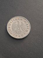 Duitse munt 1 Pfennig Deutsches Reich 1940, Ophalen of Verzenden, Duitsland, Losse munt