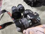 Pentax k100d met tas en 3 lenzen, Ophalen of Verzenden, Zo goed als nieuw, Spiegelreflex, Pentax