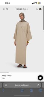 Merrachi wrap abaya, Verzenden, Zo goed als nieuw, Maat 46/48 (XL) of groter, Onder de knie