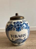 Delfts blauwe Tobacco pot antiek, Antiek en Kunst, Ophalen of Verzenden