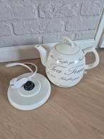 Bestron Stenen Theepot - Tea Time! Sierlijke Waterkoker, Witgoed en Apparatuur, Waterkokers, 1 tot 2 liter, Ophalen of Verzenden