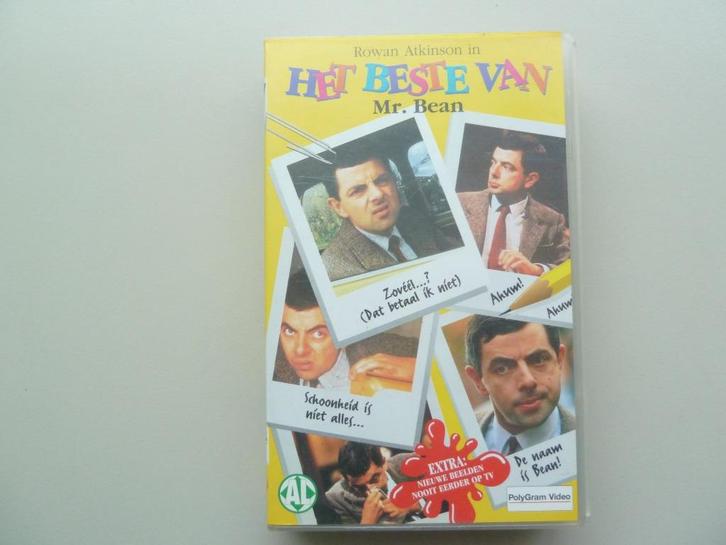 Het beste van Mr. Bean op VHS, Cd's en Dvd's, VHS | Film, Zo goed als nieuw, Komedie, Alle leeftijden, Ophalen of Verzenden