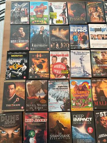 Collectie DVD's - Diverse Films beschikbaar voor biedingen