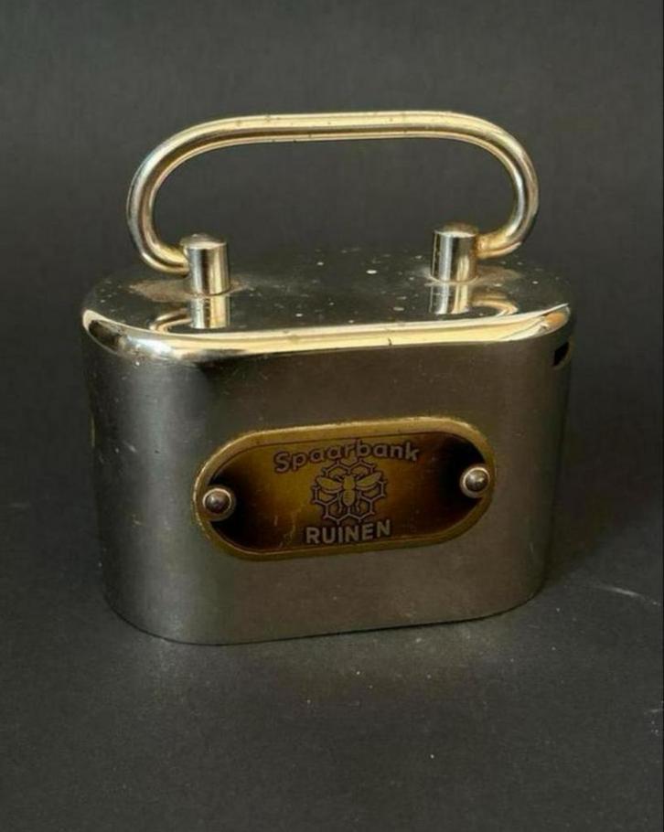 Vintage Spaarpot Spaarbank Ruinen, Verzamelen, Spaarpotten, Zo goed als nieuw, Dier, Ophalen of Verzenden