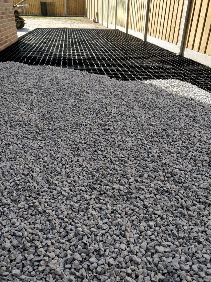 Grindmatten 4CM!, Grasmatten,Grindplaten, splitplaten, HDPE, Tuin en Terras, Grind, Keien en Split, Nieuw, Overige typen, Zwart