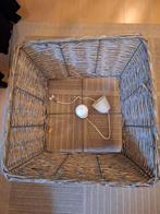 Grote rieten lampenkap - 28x56x43 cm, Huis en Inrichting, Lampen | Lampenkappen, 25 tot 50 cm, Ophalen of Verzenden, Landelijk