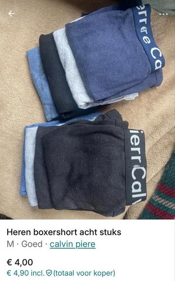 Boxershorts Heren - 8 stuks! beschikbaar voor biedingen