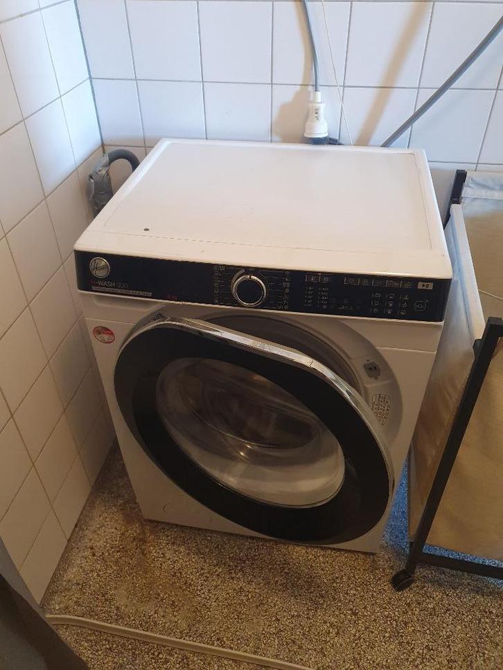 Hoover H wash 500 wasmachine, weinig gebruikt., Witgoed en Apparatuur, Wasmachines, Zo goed als nieuw, Voorlader, 6 tot 8 kg, 85 tot 90 cm