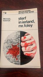 Sterf in Ierland, mr. Foley, Micheal Kenyon, Boeken, Ophalen of Verzenden, Zo goed als nieuw