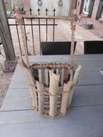 houten plantenhanger, Overige materialen, Zo goed als nieuw, Minder dan 25 cm, Overige vormen