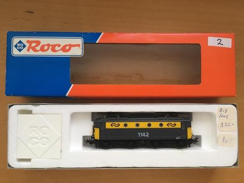 Roco 43238 H0 Locomotief NS-1142, Hobby en Vrije tijd, Modeltreinen | H0, Gebruikt, Locomotief, Gelijkstroom, Roco, NS, Ophalen