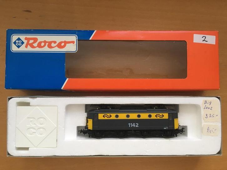 Roco 43238 H0 Locomotief NS-1142, Hobby en Vrije tijd, Modeltreinen | H0, Gebruikt, Locomotief, Gelijkstroom, Roco, NS, Ophalen