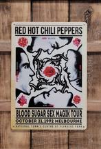 Red Hot Chili Peppers tour reclamebord van metaal wandbord, Verzamelen, Info@deconoord.nl, Deco Noord, Nieuw, Ophalen of Verzenden